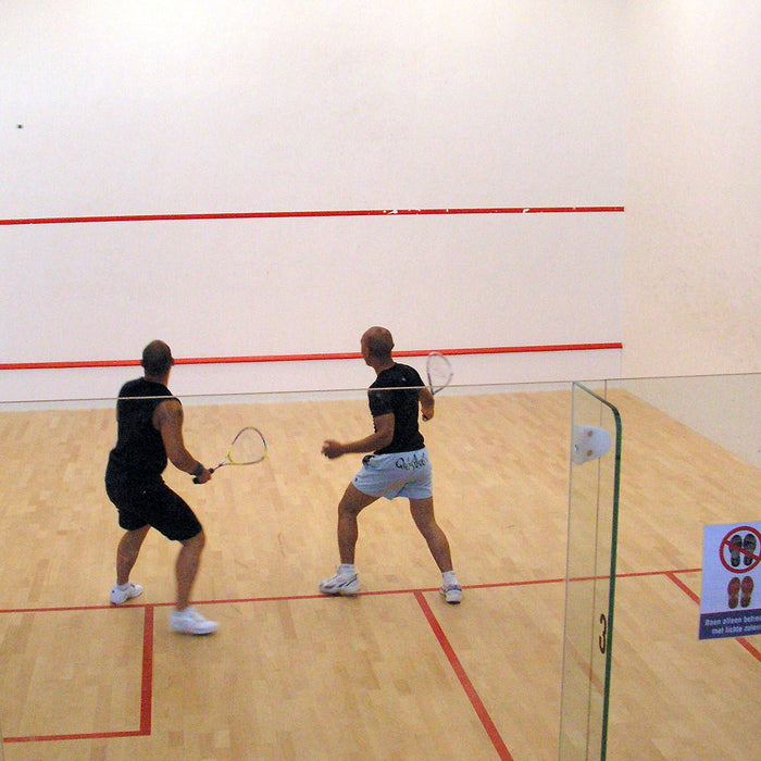 power in squash shot