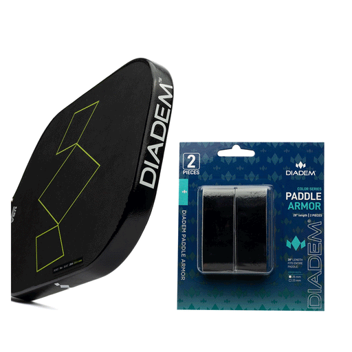 diadem paddle armour 20mm protective tape pickleball paddle black