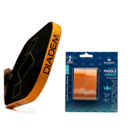 diadem paddle armour 20mm protective tape pickleball paddle orange