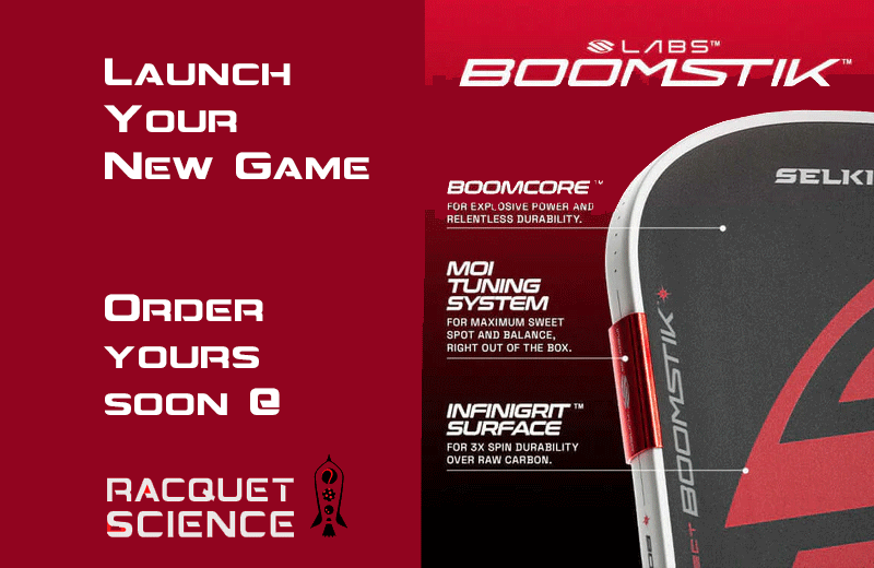 Selkirk Boomstik pickleball paddle
