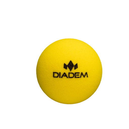 diadem quiet foam pickleball yellow