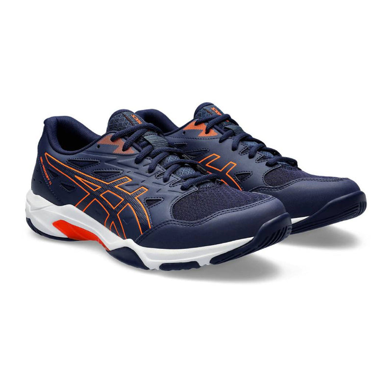asics gel rocket 11 indoor court shoe squash pickleball badminton peacoat
