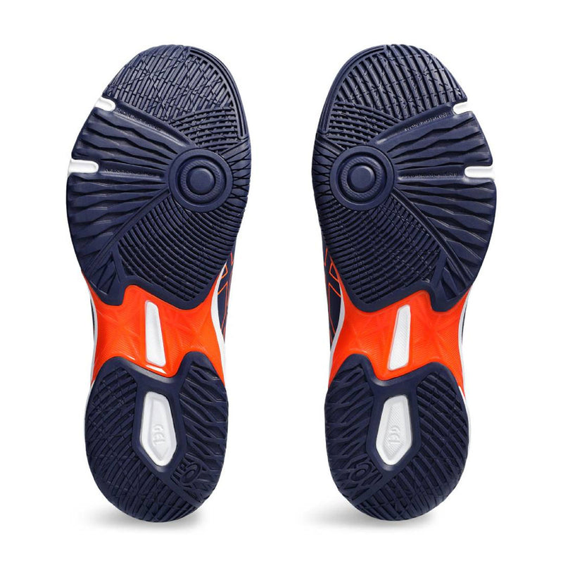 asics gel rocket 11 indoor court shoe squash pickleball badminton peacoat non marking soles