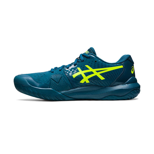 asics gel challenger 14 mens outdoor court shoe pickleball tennis restful teal color