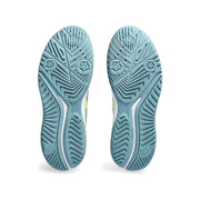 asics gel challenger 14 womens ladies tennis pickleball outdoor court shoe gris blue sole