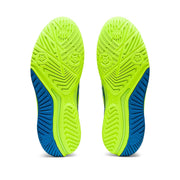 asics gel resolution 9 womens ladies outdoot court tennis pickleball shoes hazard green