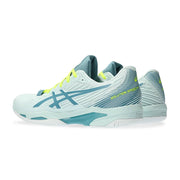 asics solution speed ff2 outdoor court shoe womens ladies light fast soothing sea color back view