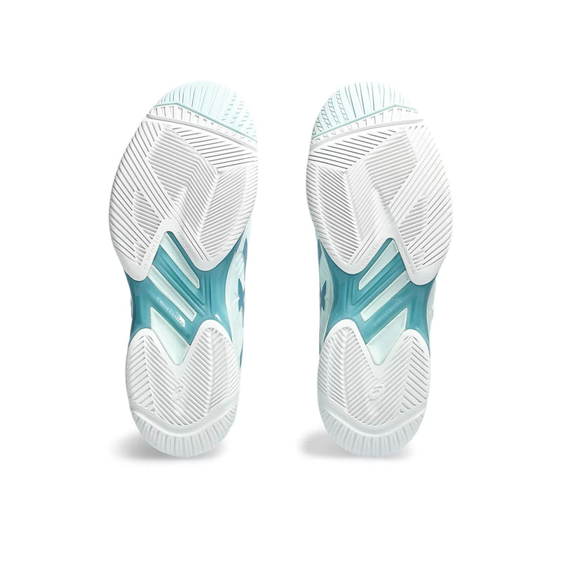 asics solution speed ff2 outdoor court shoe womens ladies light fast soothing sea color sole