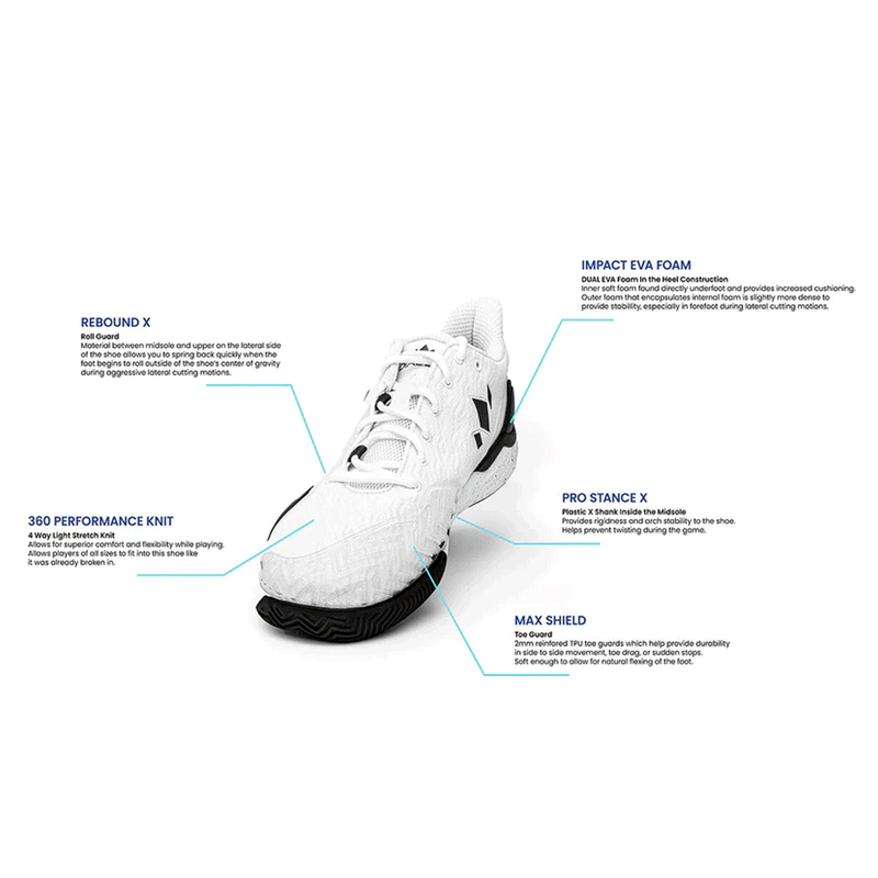 Diadem court burst court shoes tennis pickleball