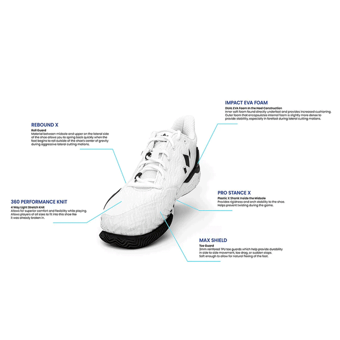 Diadem court burst court shoes tennis pickleball