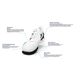 Diadem court burst court shoes tennis pickleball