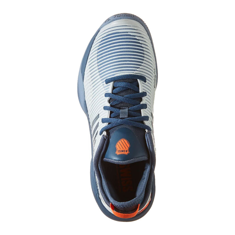 kswiss hypercourt supreme men outdoor court shoe for tennis pickleball top view