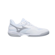 mizuno exceed court ac tennis pickleball shoe white gray