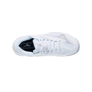 mizuno exceed court ac tennis pickleball shoe white gray sole