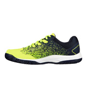 skechers viper court mens pickleabll court shoe outdoor black yellow
