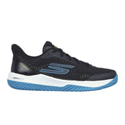 skechers viper court pro pickleball court shoe womens ladies black blue