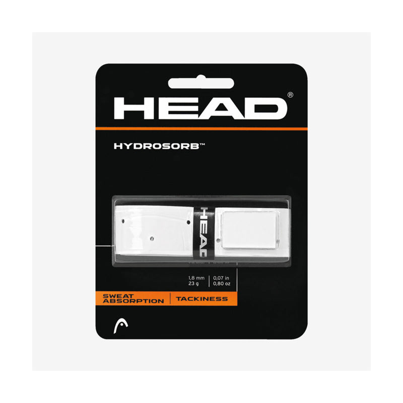 head hydrosorb cushion grip tennis squash badminton pickleball white