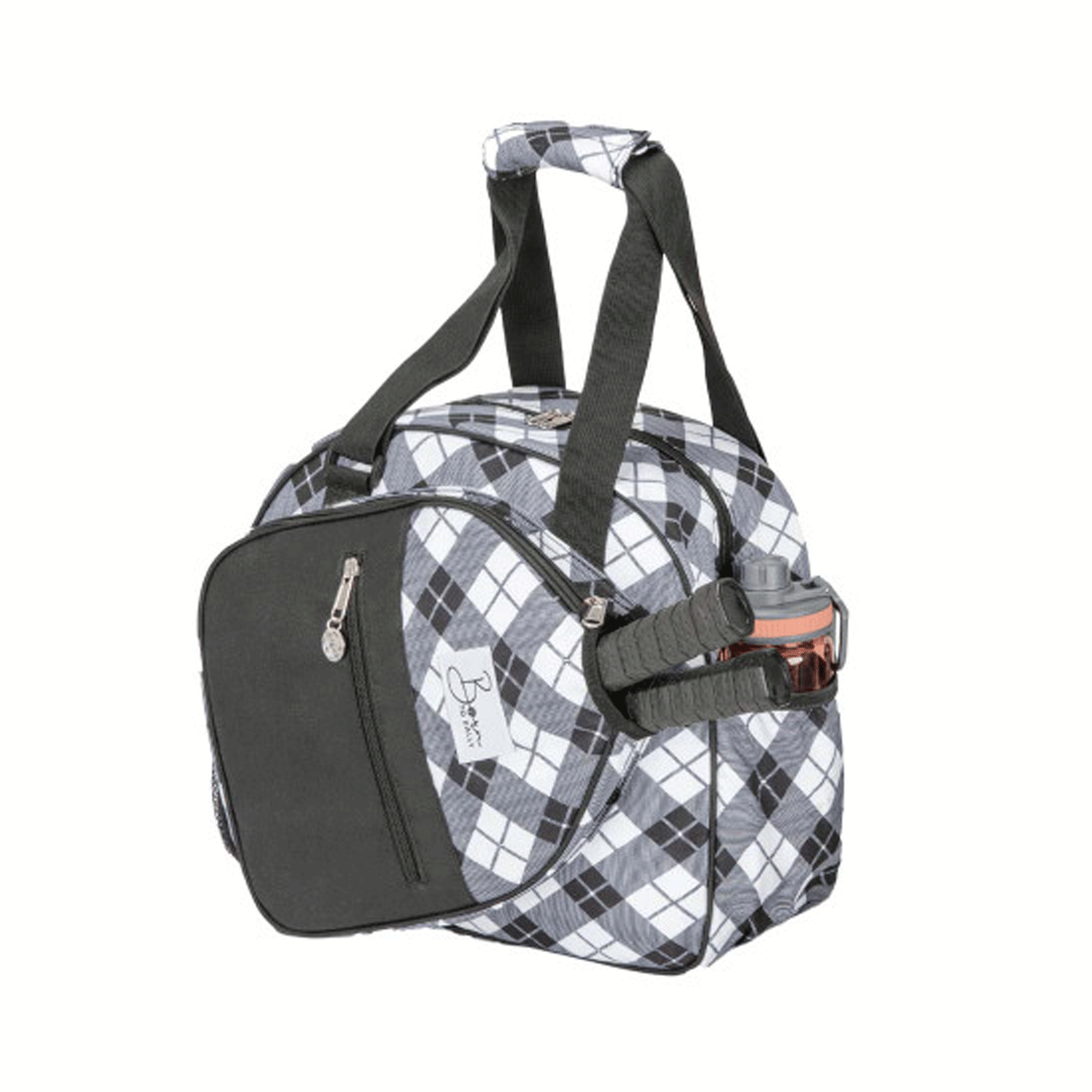 Born To Rally Pickleball Bag (Black) — Racquet Science