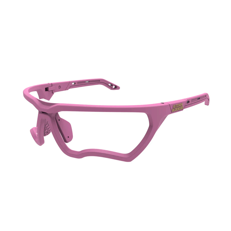 kitchen blockers pickleball eyewear lenseless fog free pink 