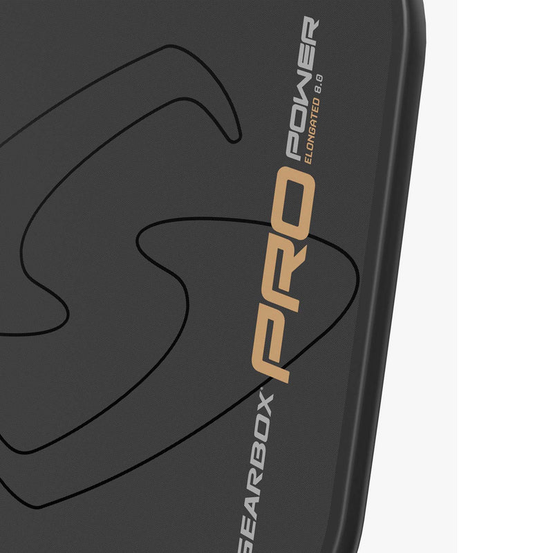 gearbox pro elongated pickleball paddle edgeless