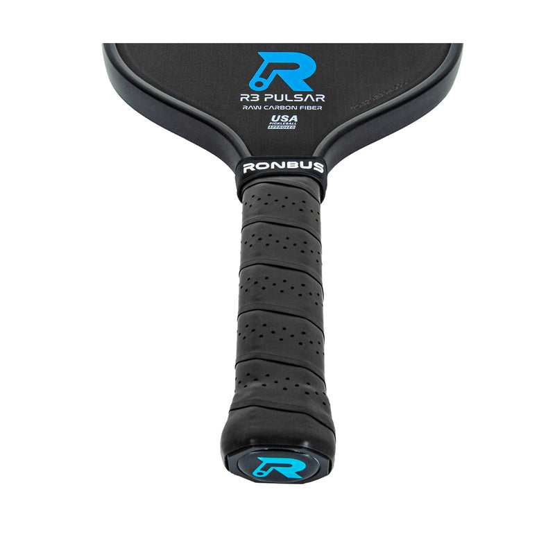 Ronbus r3 pulsar pickleball paddle thermoformed thermofoam hotmelt hotpress t700 toray carbon canada elongated grip 5.5