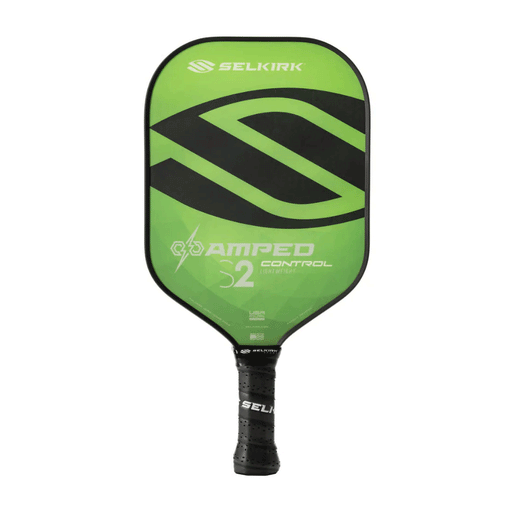 selkirk amped control s2 lime green pickleball paddle