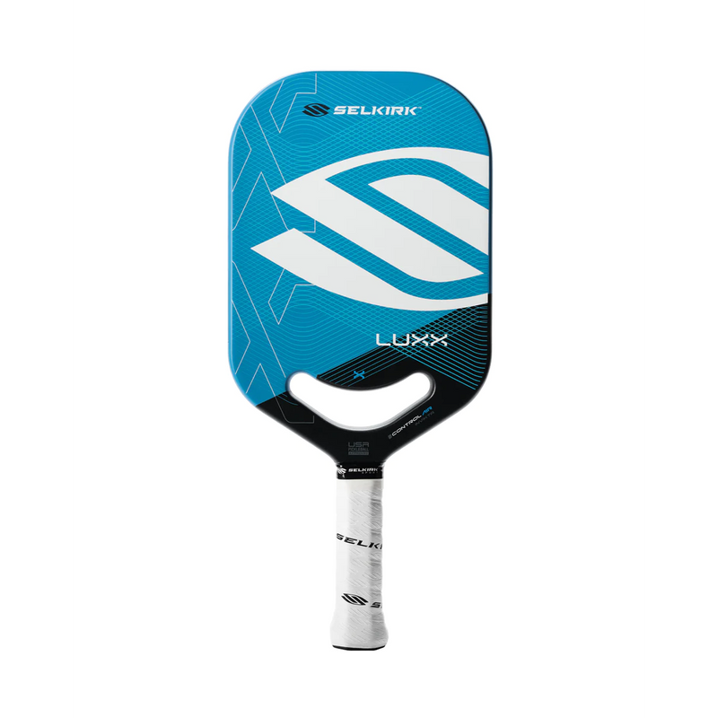 selkirk luxx control invikta blue pickleball paddle 20mm thick elongated edgless
