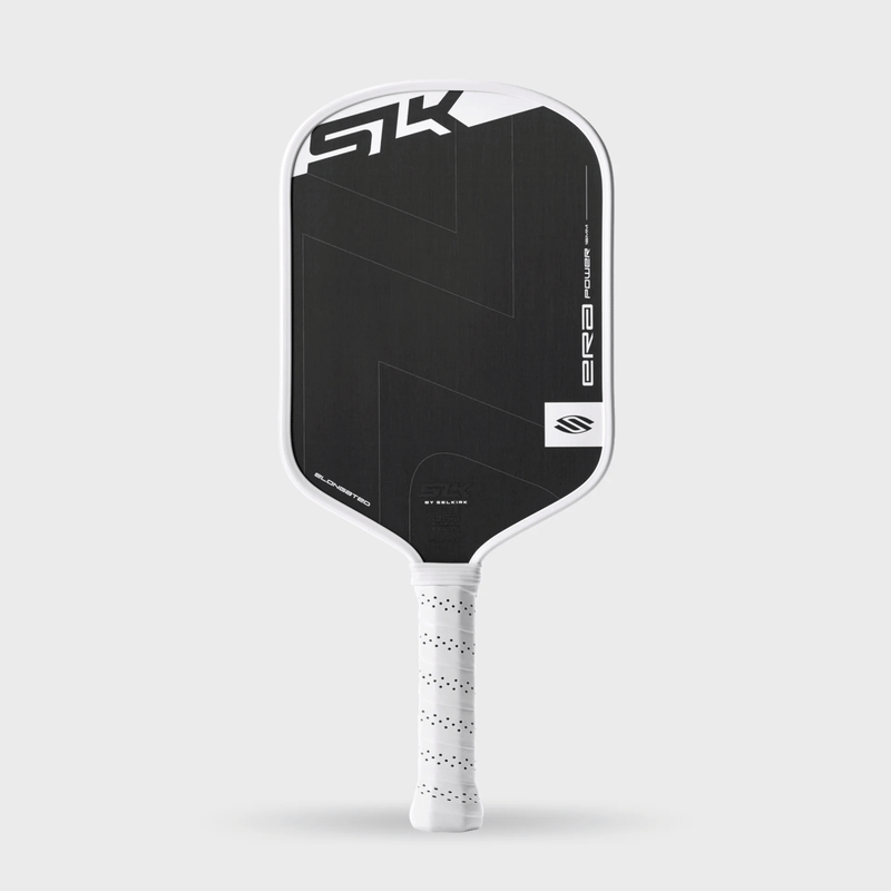 Selkirk SLK Era elongated white black pickleball paddle
