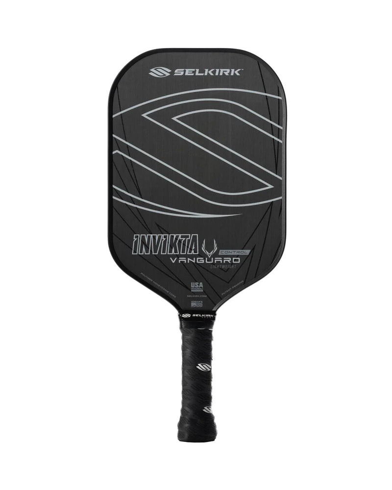 selkirk vanguard control invikta raw carbon pickleball paddle