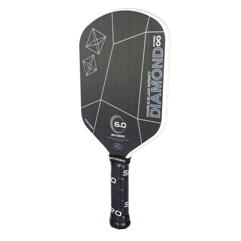six zero double black Diamond control infinity pickleball paddle edgeless