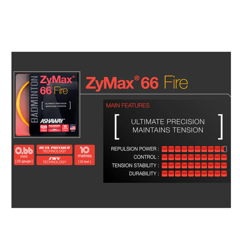 Ashaway Zymax 66 Fire-OR