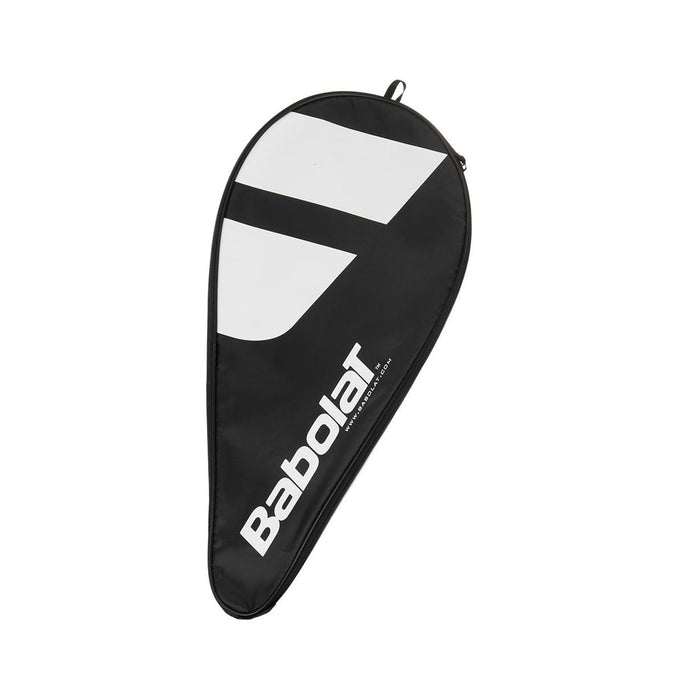 babolat tennis racquet cover black white