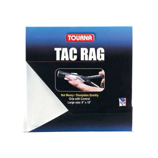 tourna tac rag extra grip beeswax cloth squash badminton pickleball tennis