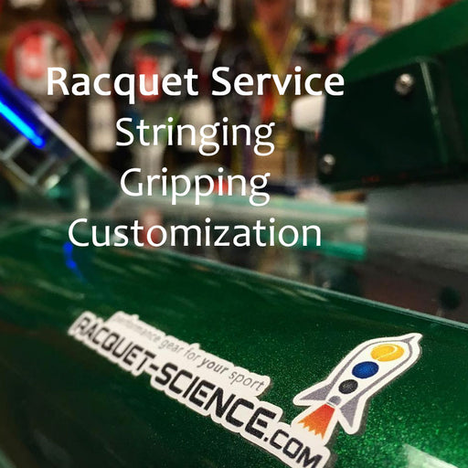 tennis squash badminton racquet stringing restringing service grips customization kingston ontario canada science