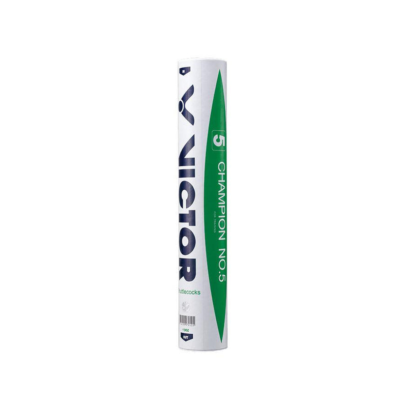 Victor Champion No. 5 - duck feather shuttle for badminton