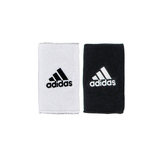 adidas interval wristbands reversible white black tennis squash badminton pickleball