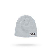 Selkirk waffle knit beanie in Silver. 