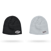 Selkirk Waffle Knit Beanie - stay warm and be cool all at the same time. Black or Silver color options.
