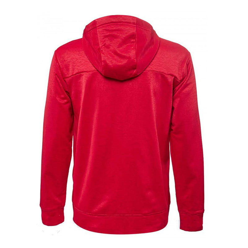 Wilson training jacket red hood grey wilson logo squash tennis badmonton pickleball