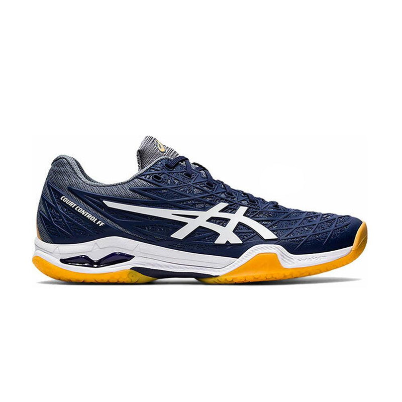 Asics Gel Court Control FF Indoor court shoe for squash, pickleball, abd badminton.