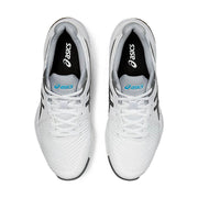 asics gel netburner ballistic ff 2 indoor court shoe women squash badminton pickleball top view