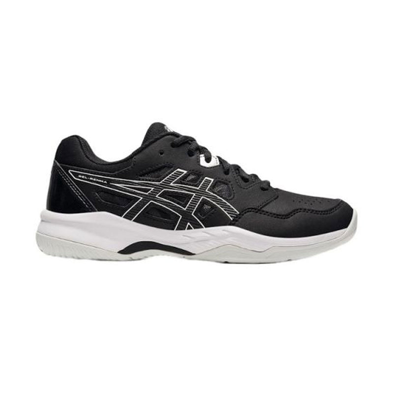 asics gel renma pickleball shoe tennis squash badminton black with white sole