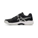 asics gel renma pickleball shoe tennis squash badminton black with white sole