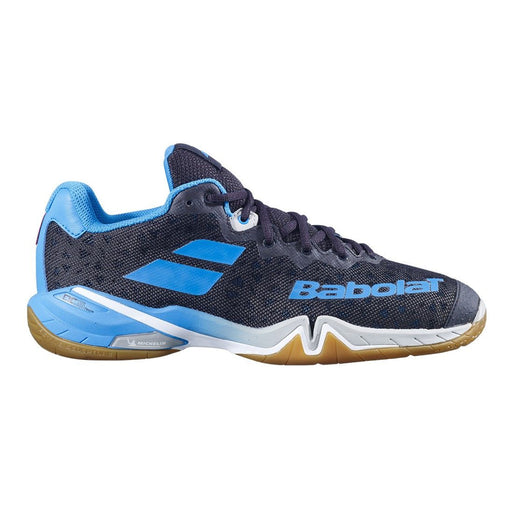 babolat shadow tour mens indoor court shoe for pickleball squash badminton. blue black color