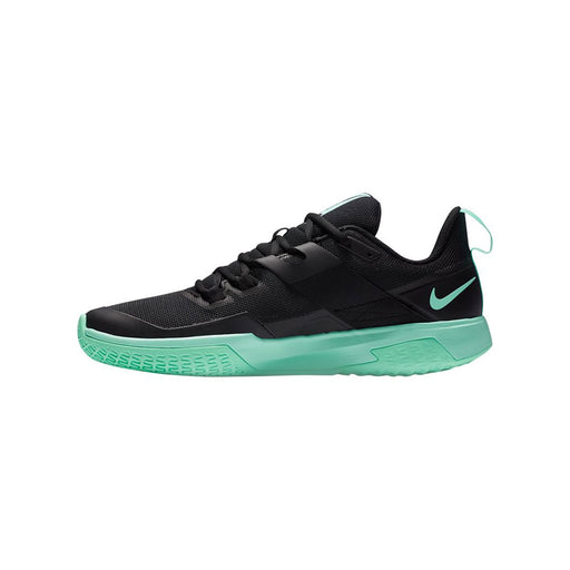 nike vapor lite hc tennis shoe green black white colors lightweight