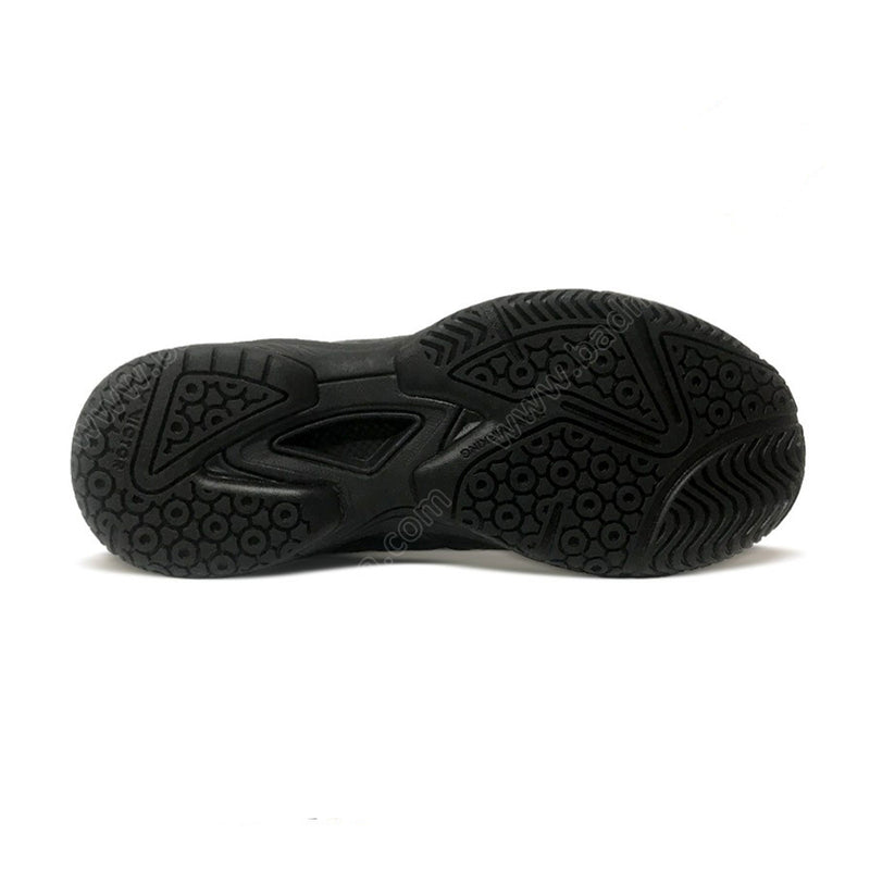 victor p9200td-cx indoor court shoe for squash badminont pickleball black and gold color sole