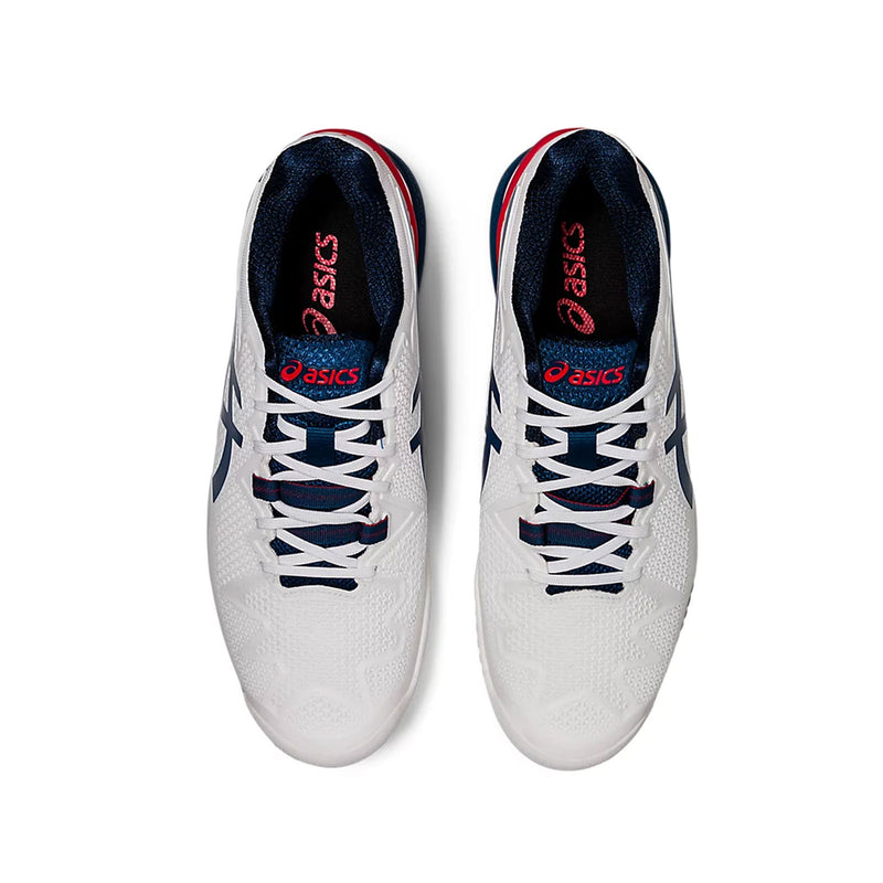 asics resolution 8 2e width tennis pickleball hardcourt shoe footwear racquet science kingston ontario canada top