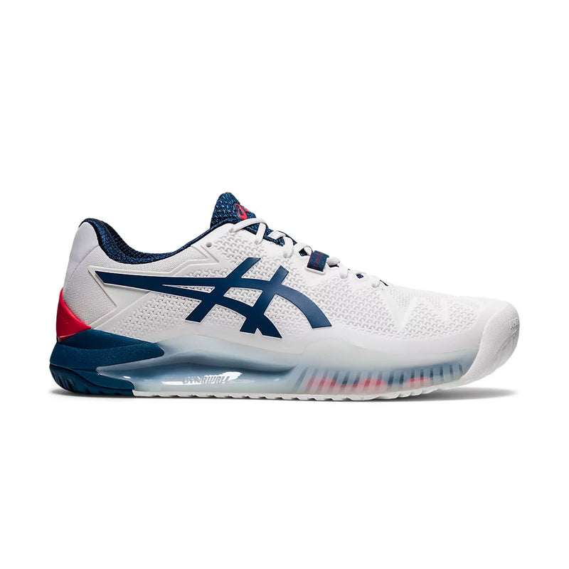 asics resolution 8 2e width tennis pickleball hardcourt shoe footwear racquet science kingston ontario canada