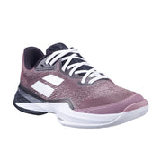 babolat jet mach 3 tennis pickleball outdoor court shoe black pink michelin rubber outsole comfort light
