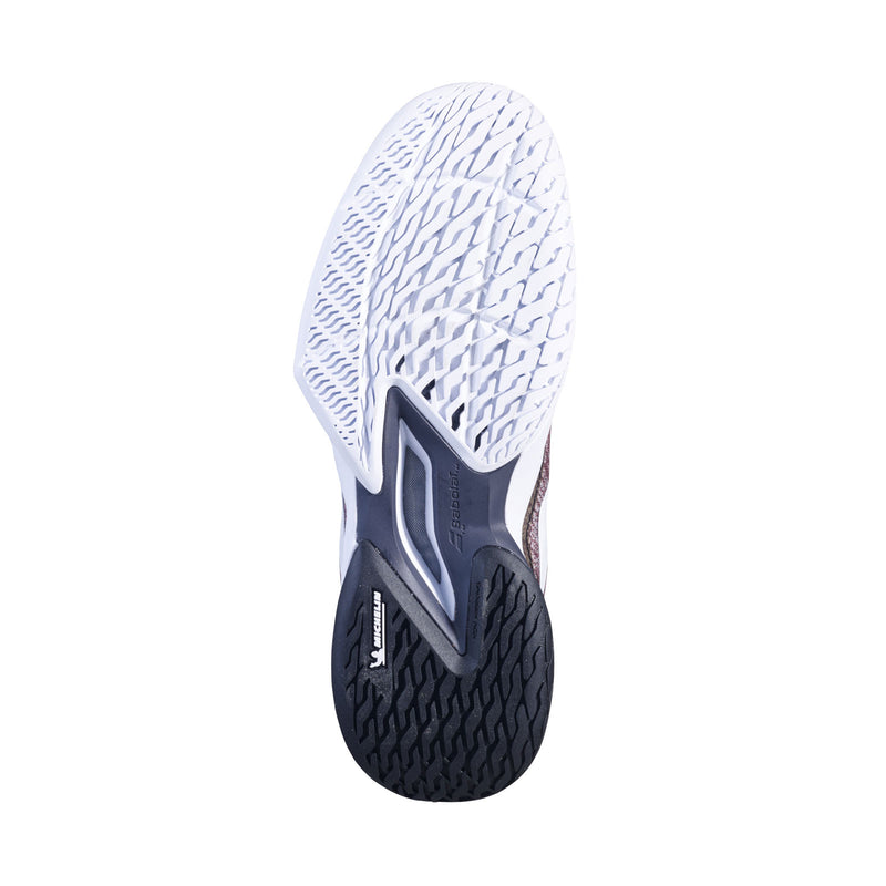 babolat jet mach 3 tennis pickleball outdoor court shoe black pink michelin rubber outsole comfort light ontario canada